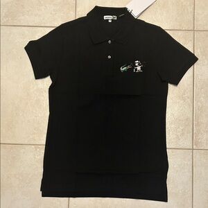 Lacoste Polo Shirt with Green Logo